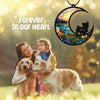 Yorkshire Terriers Dog Memorial Suncatcher Window Hanging Remberance Gift