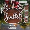 Personalized Pet Face Ornament For Christmas Tree, Wooden Dog Cat Ornament Chrsitmas, Custom Pet Name Wood Hanging Ornament, Cat Sympathy Gifts, Dog Loss Ornament, Pet Remembrance Gift