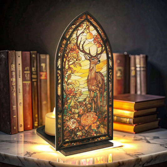 Fantasy Book Nook With Candle, Dragon Library Sign, Outstanding Dragon Booknook, Fantasy Book Lover & Reader Gift, Cozy Glow Book Nook
