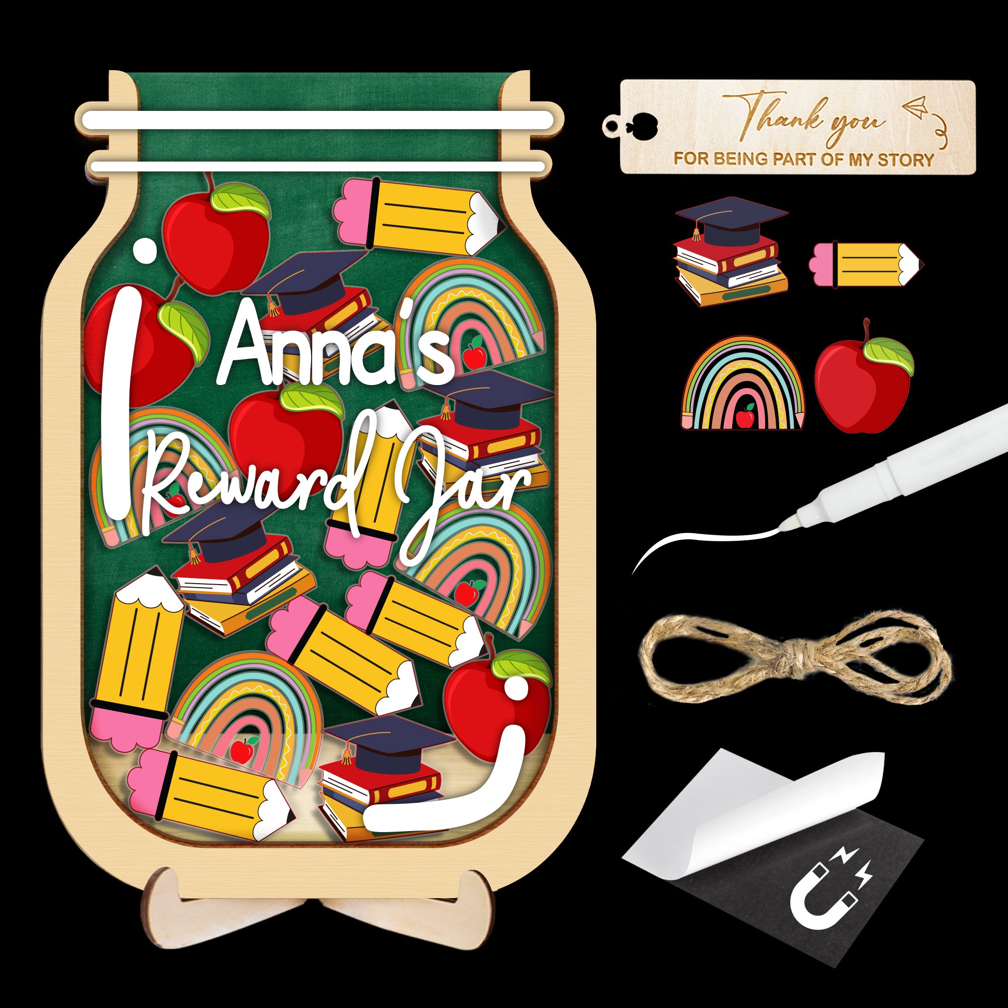 School Reward Jar, Back to school gift