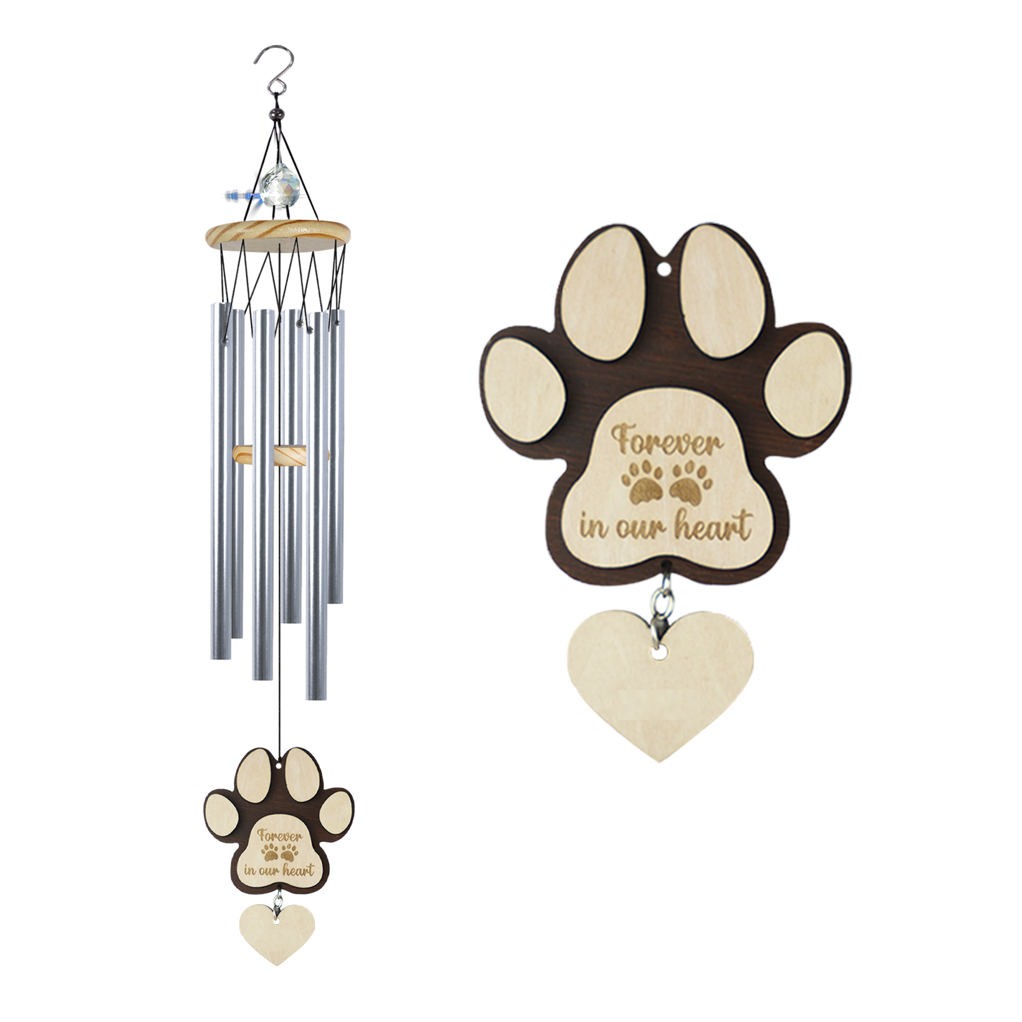 Wind Chimes, Garden Wind Chimes, Memorial Wind Chimes, Windchimes suncatcher gift sympathy, Pet Loss Gift