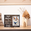 DNPETS Meaningful Pet Memorial Photo Frame Dog Loss Gift