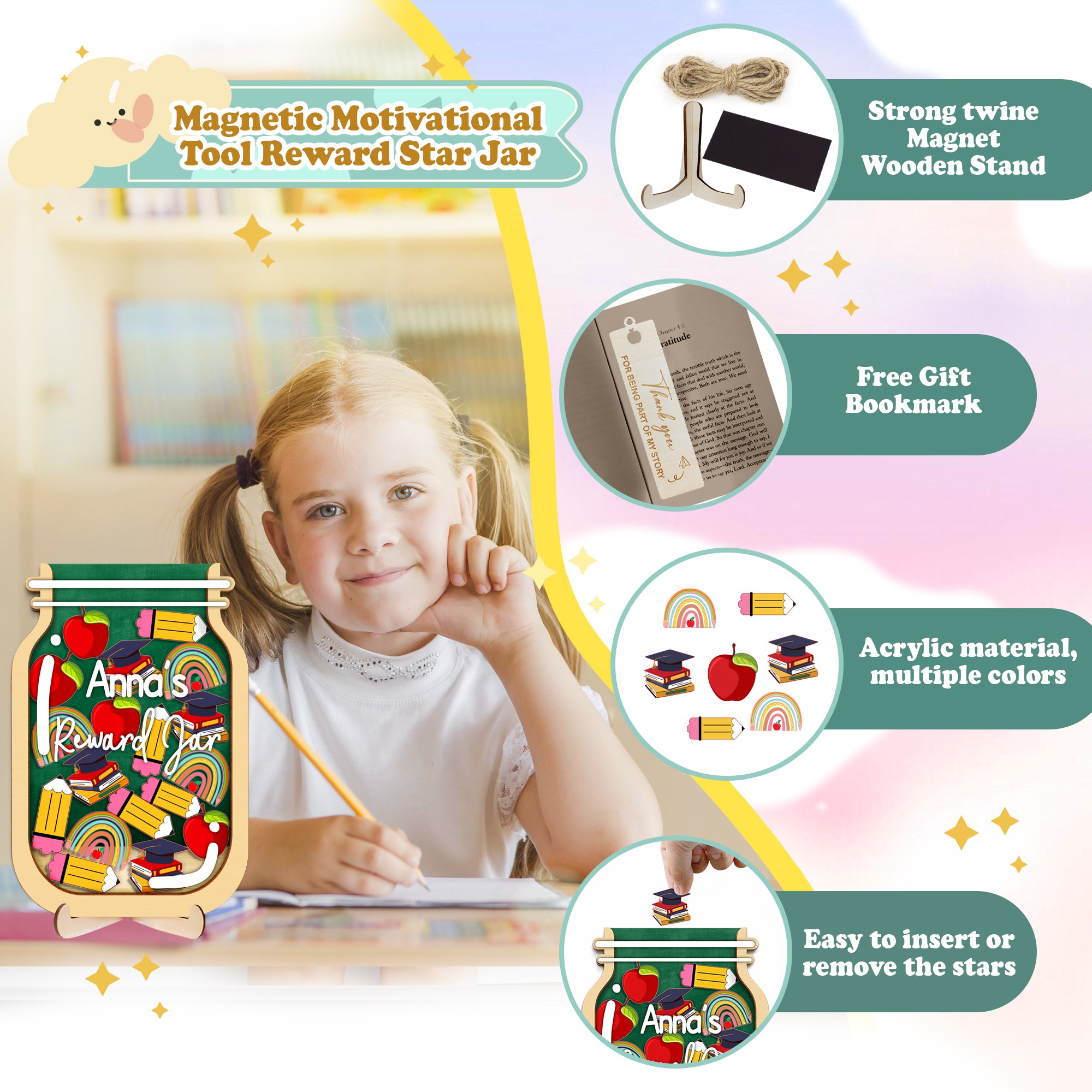 School Reward Jar, Back to school gift