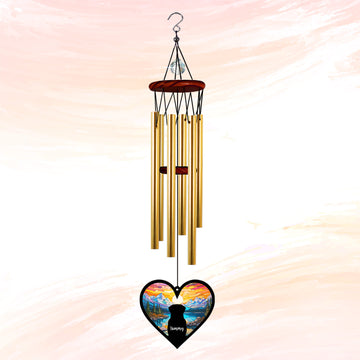 Wind Chimes, Garden Wind Chimes, Memorial Wind Chimes, Windchimes suncatcher gift sympathy, Pet Loss Gift